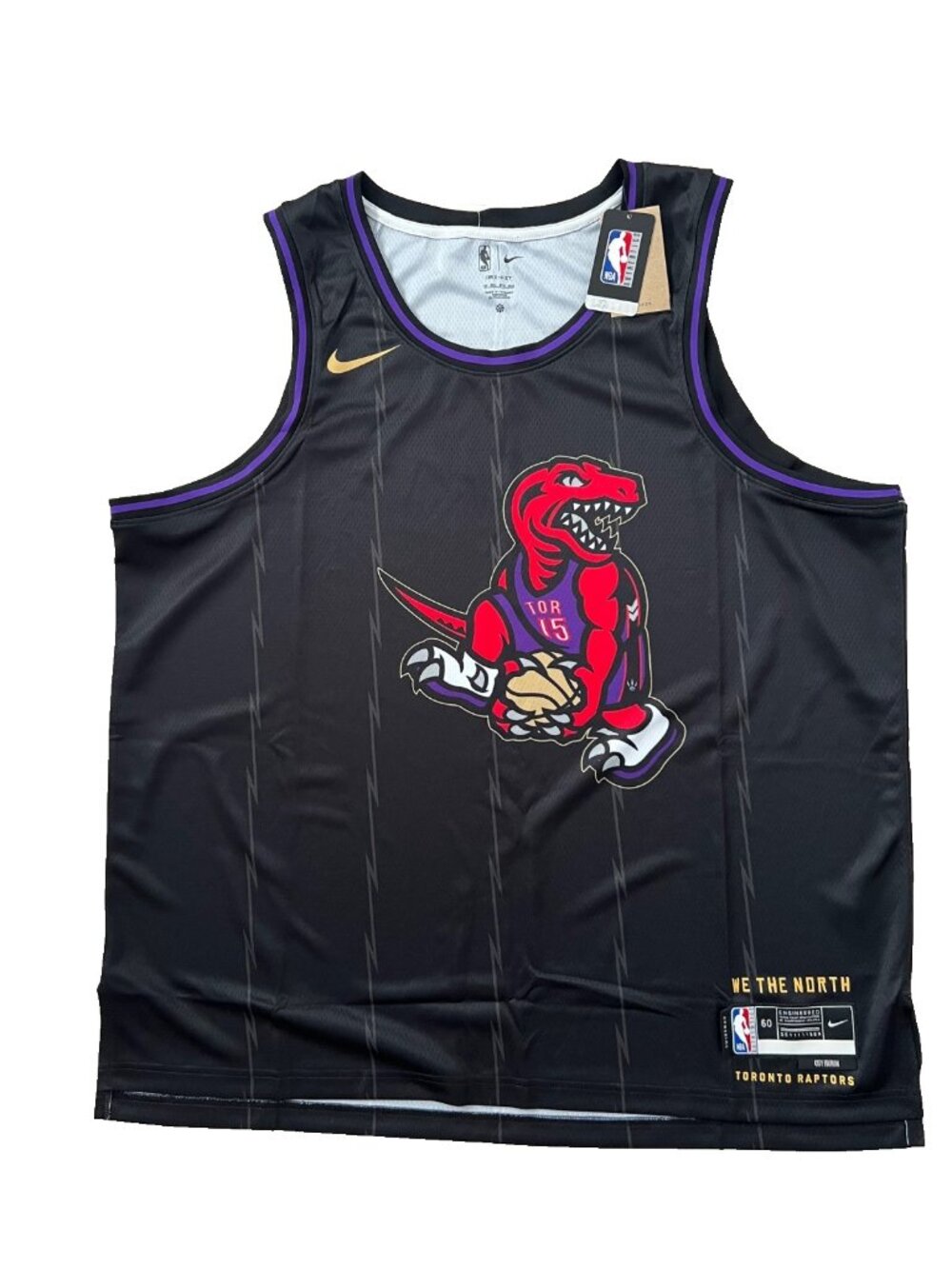 Nike FQ4394-010 NBA Toronto Raptors Jersey ( 3XL )